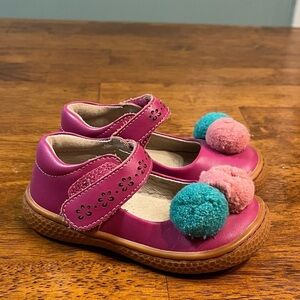 Livie & Luca + Matilda Jane magenta purple mary Jane’s pink blue Pom Pom size 6